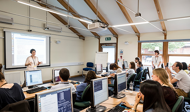 scientific courses and training at the wellcome genome campus